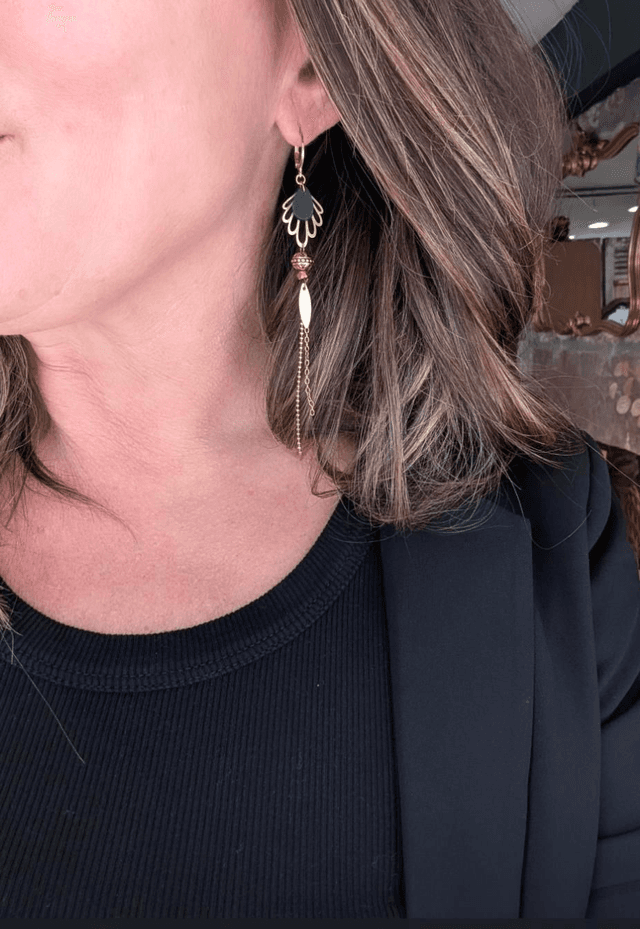 Boucle en chambre à air et laiton 