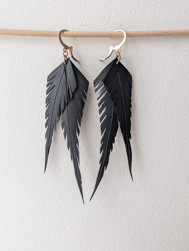 Boucle plume en chambre à air 